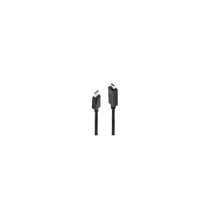 Lindy 36924 câble vidéo et adaptateur 5 m DisplayPort HDMI Type A (Standard) Noir