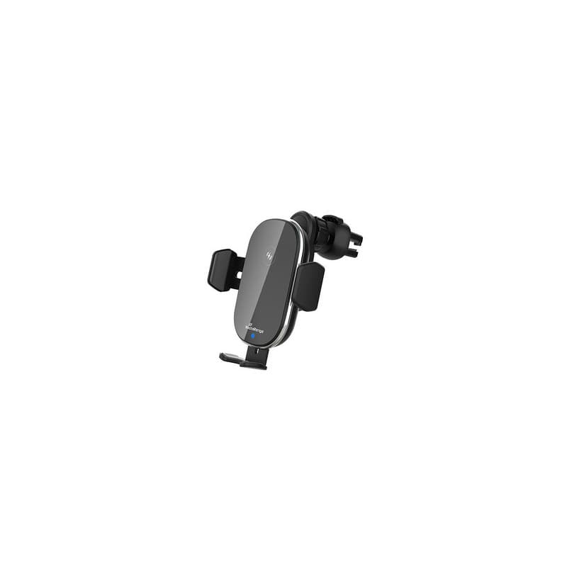 MediaRange MRMA117 chargeur d'appareils mobiles Smartphone Noir Recharge sans fil Charge rapide Auto