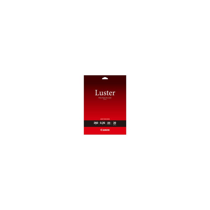 Canon Papier Photo Professionnel Lustré LU-101 A4 - 20 feuilles