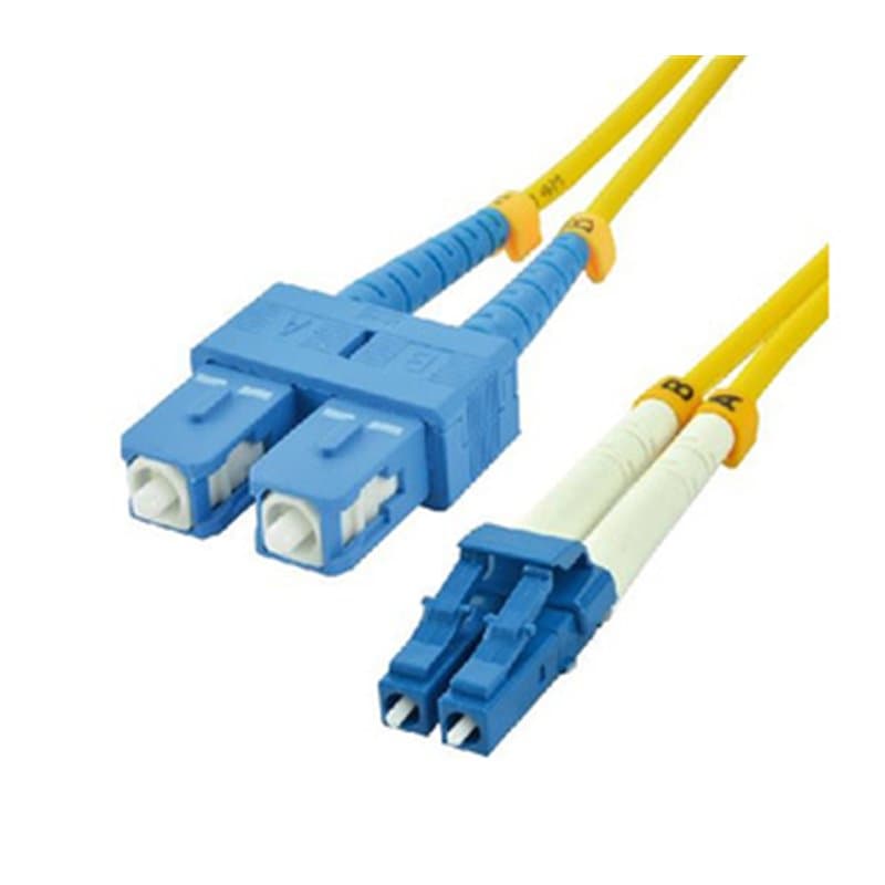 MCL FJOS2/SCLC-15M câble InfiniBand et à fibres optiques SC LC Jaune