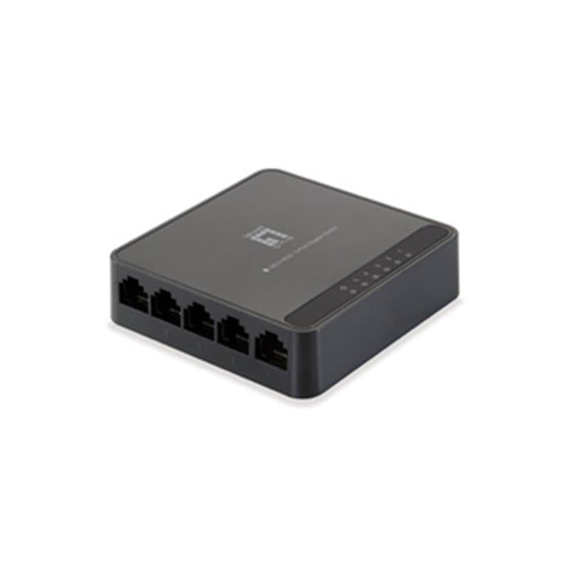 LevelOne GEU-0522 commutateur réseau Gigabit Ethernet (10/100/1000) Noir