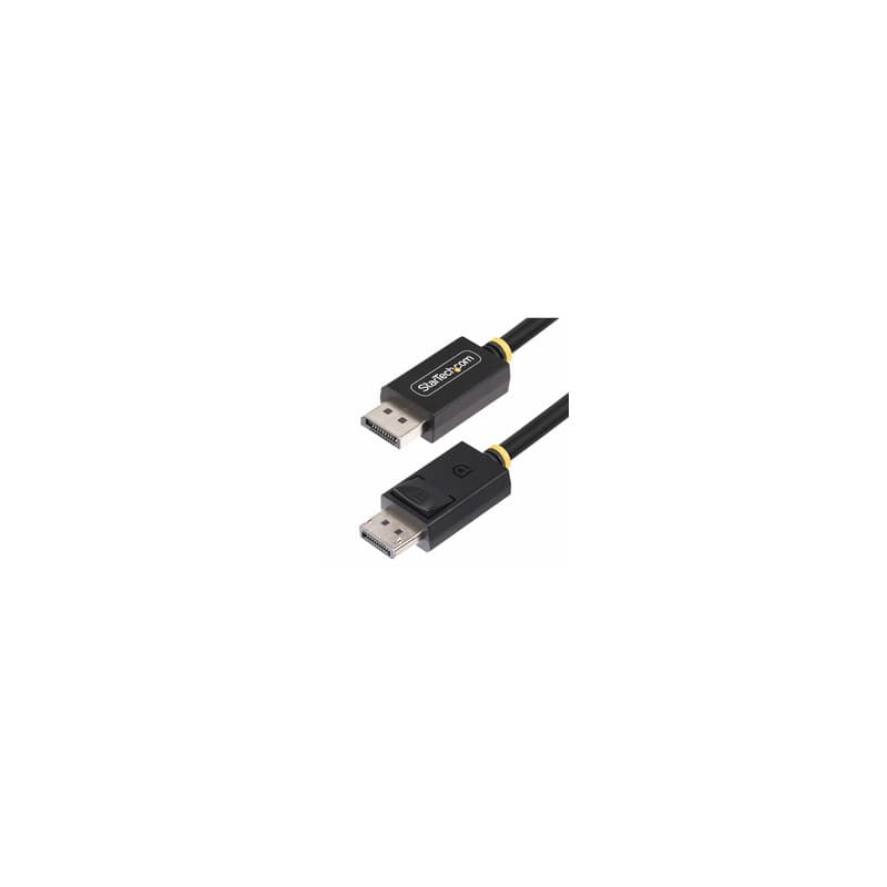 StarTech.com Câble DisplayPort 2.1 de 1m, Câble DisplayPort DP80 Certifié VESA avec UHBR20/HDR/DSC 1.2a/HDCP 2.2, 16K/8K