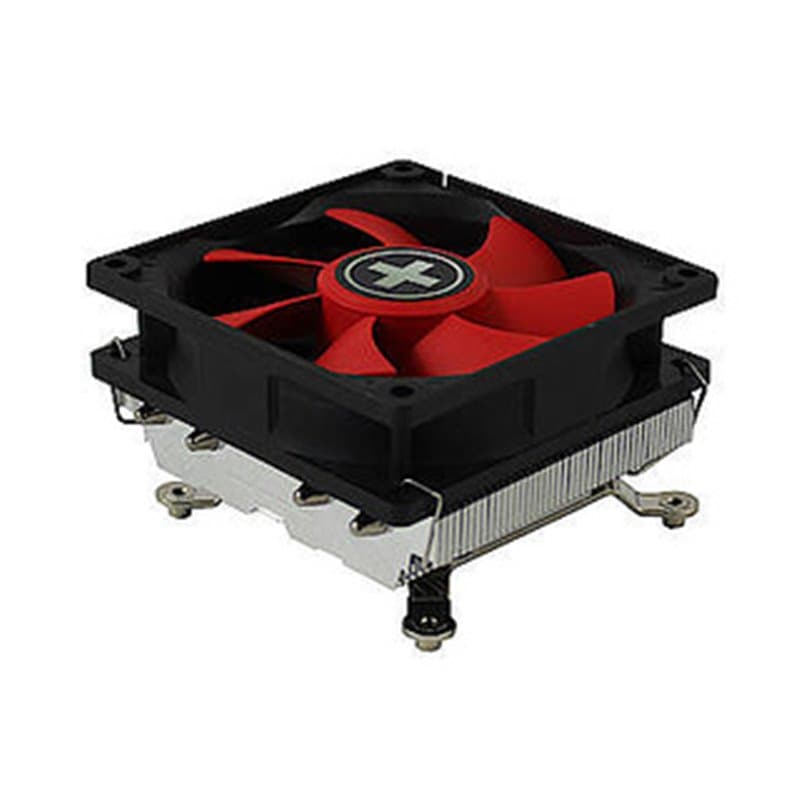 Xilence XC040 système de refroidissement dordinateur Processeur Refroidisseur 9,2 cm Noir, Rouge