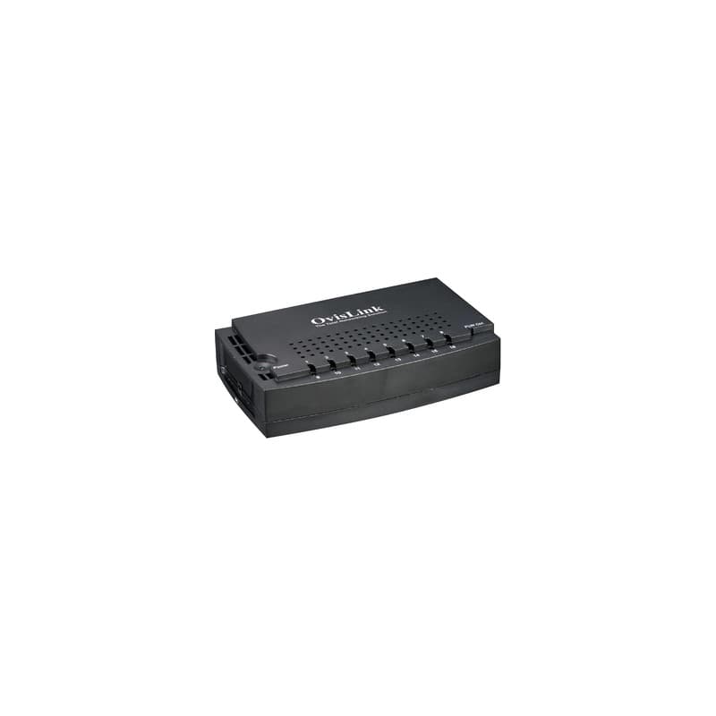 OvisLink EVO-FSH16C commutateur réseau Fast Ethernet (10/100) Noir