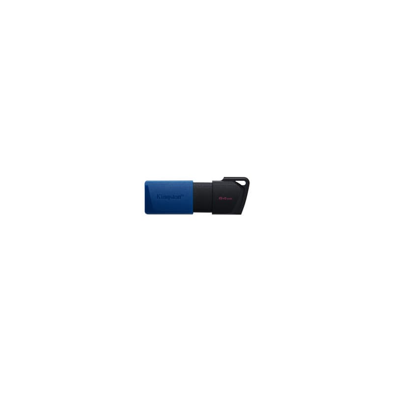 Kingston Technology DataTraveler 64GB USB3.2 Gen 1 Exodia M (Noir + Bleu) - 2 Pieces