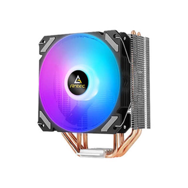 Antec A400i Carte SIM Refroidisseur d'air 12 cm Noir, Cuivre, Argent 1 pièce(s)