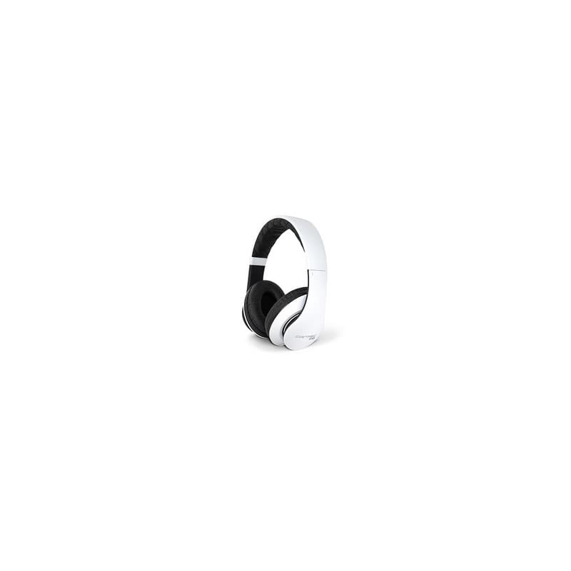 Fantec SHP-3 Casque Avec fil Arceau Appels/Musique Noir, Blanc