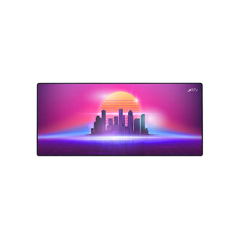 CHERRY XTRFY GP5-XL-RETROWAVE tapis de souris Tapis de souris de jeu Multicolore