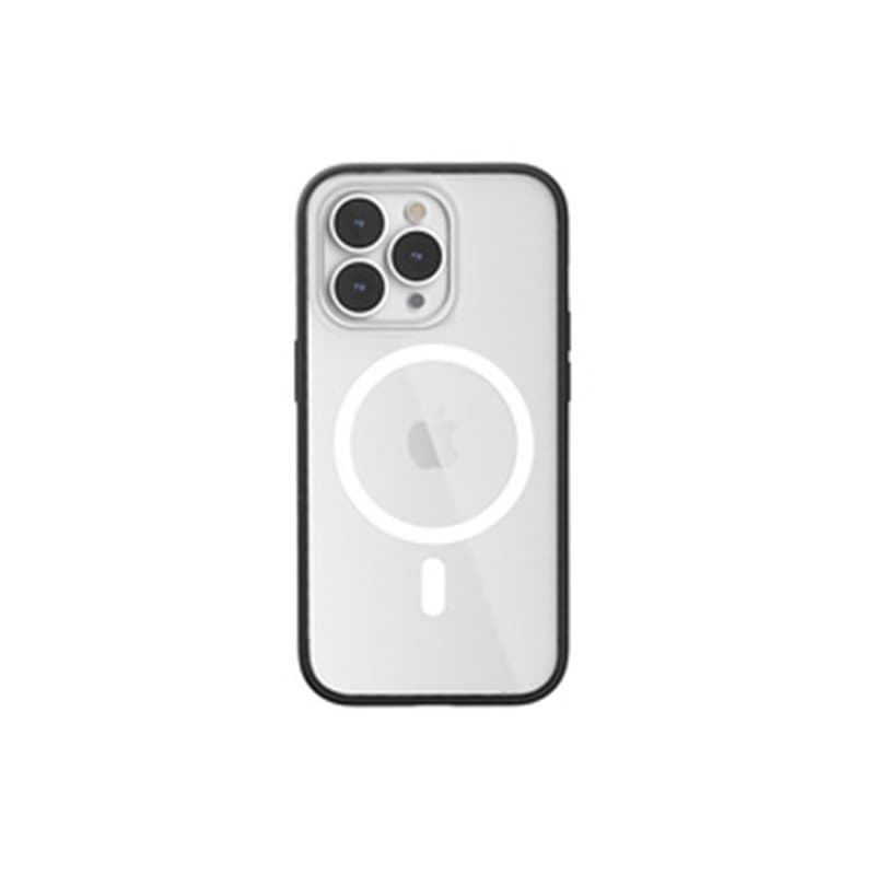 Woodcessories ECO646 coque de protection pour téléphones portables 17 cm (6.7") Housse Transparent, Noir