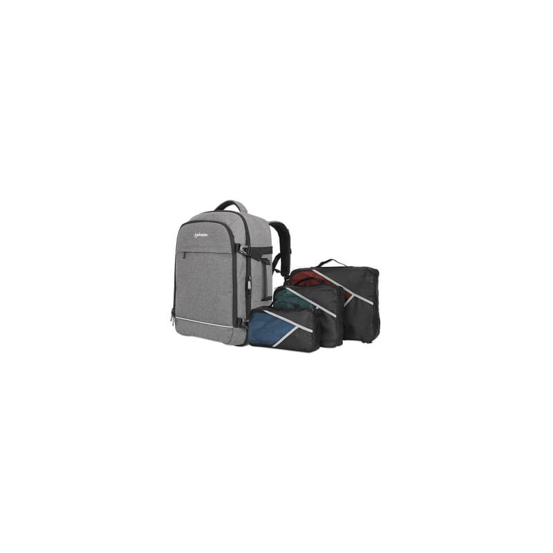 Manhattan 440370 sacoche d'ordinateurs portables 43,9 cm (17.3") Sac à dos Gris
