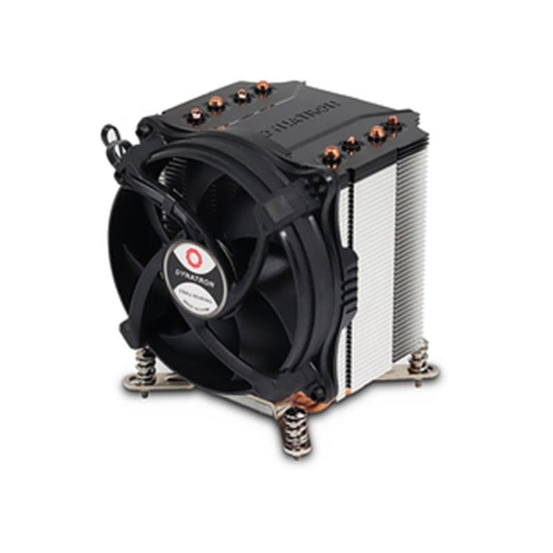 Inter-Tech Q-6 Processeur Dissipateur thermique/Radiateur 9,2 cm Aluminium, Noir 1 pièce(s)