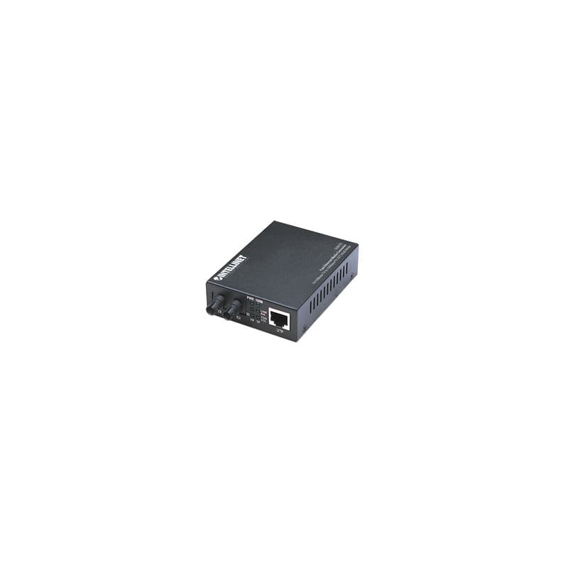 Intellinet 506519 convertisseur de support réseau 100 Mbit/s 1310 nm Multimode Noir