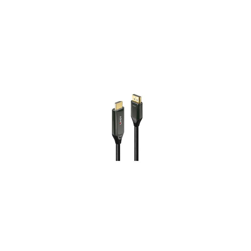 Lindy 40931 câble vidéo et adaptateur 2 m HDMI Type A (Standard) DisplayPort Noir