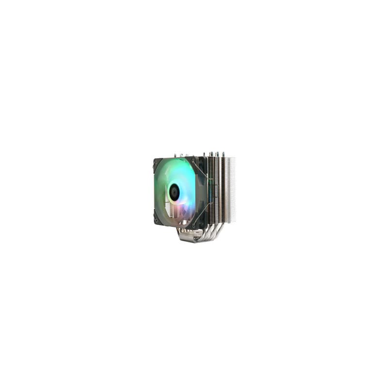 Thermalright Venomous Plus Processeur Refroidisseur d'air Chrome, Gris, Acier 1 pièce(s)