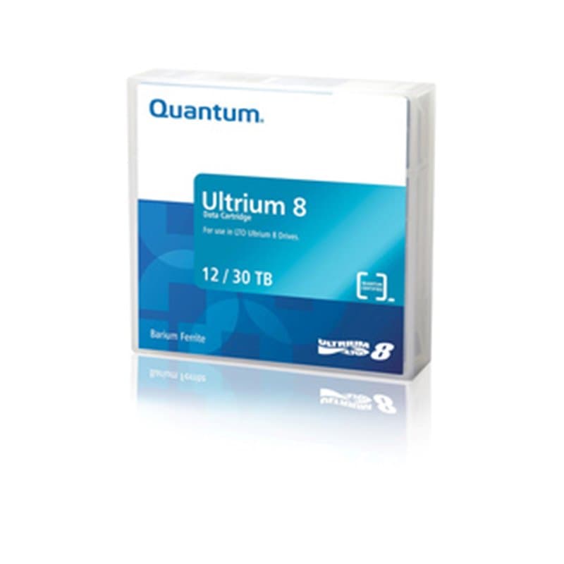Quantum MR-L8MQN-01 support de stockage de secours Bande de données vierge 12 To LTO 1,27 cm