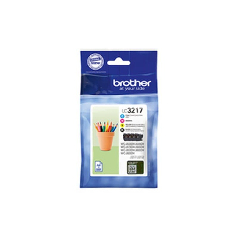 Brother LC-3217 cartouche d'encre Original Noir, Cyan, Magenta, Jaune