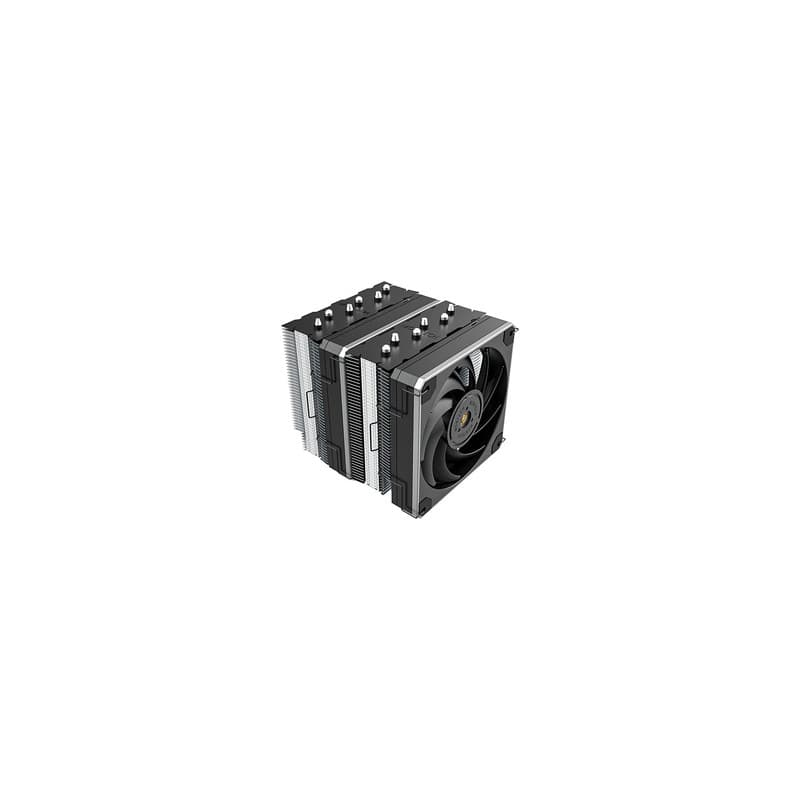 Montech METAL DT24 BASE système de refroidissement dordinateur Processeur Refroidisseur d'air 12 cm Noir 2 pièce(s)