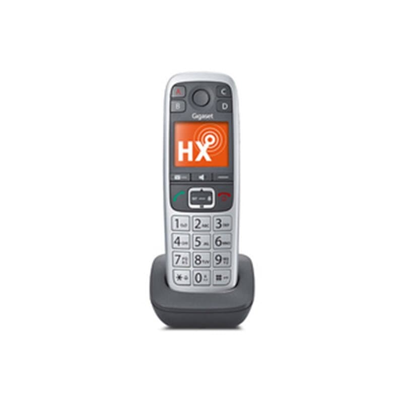 Gigaset E560HX Téléphone analog/dect Identification de l'appelant Gris, Argent