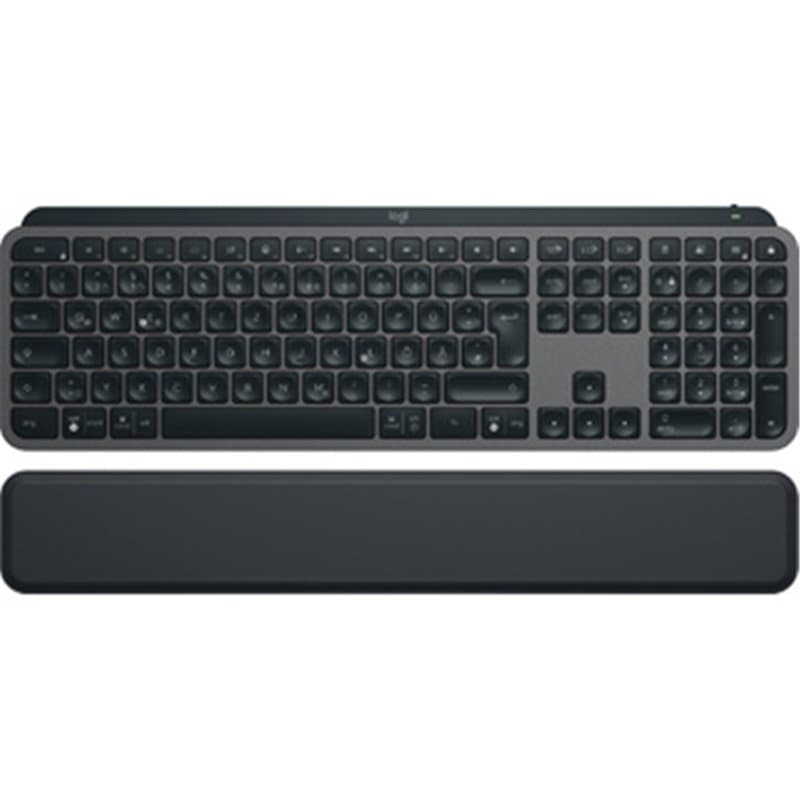 Logitech MX Keys S clavier Bureau RF sans fil + Bluetooth QWERTZ Allemand Graphite