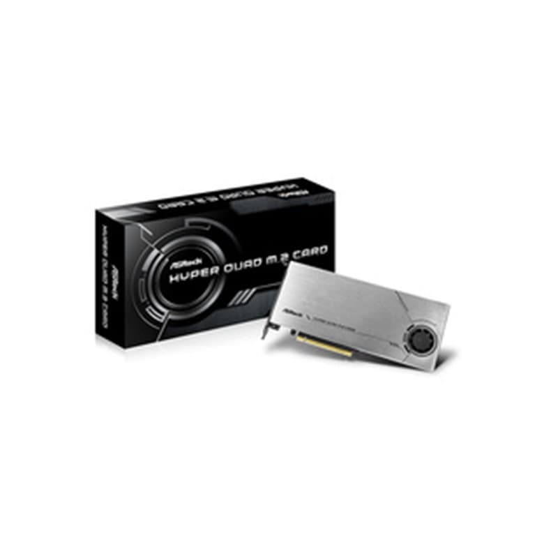 Asrock Hyper Quad M.2 carte et adaptateur d'interfaces Interne