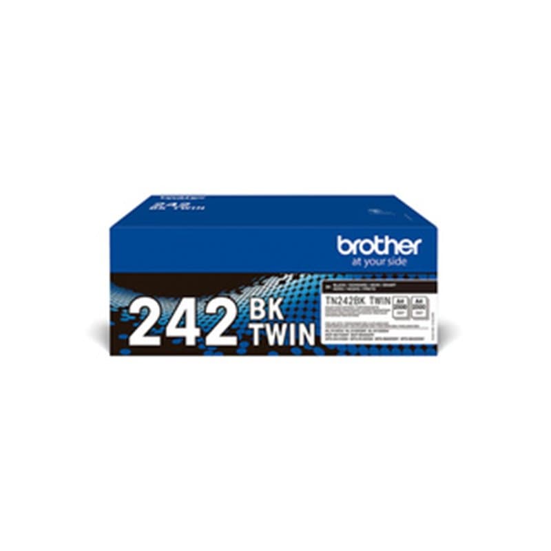 Brother TN-242BKTWIN Cartouche de toner 2 pièce(s) Original Noir