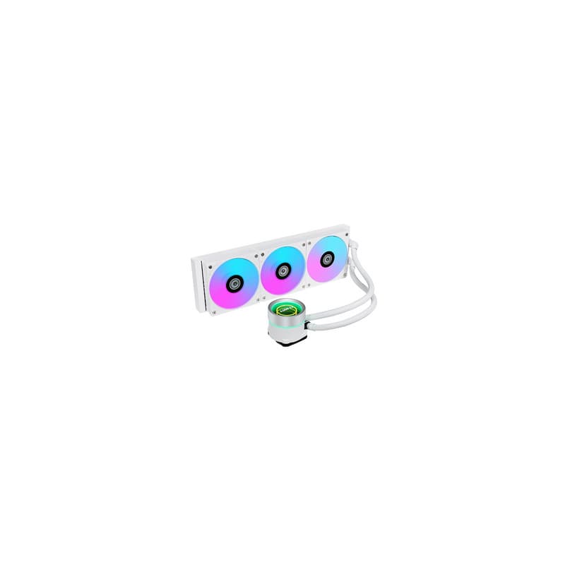 Lian Li Galahad II Trinity Boitier PC Refroidisseur de liquide tout-en-un 12 cm Blanc 1 pièce(s)