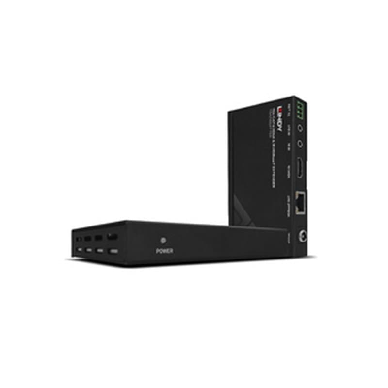 Lindy 38139 extension audio/video Émetteur et récepteur AV Noir