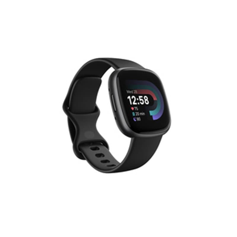 Fitbit Versa 4 Numérique Écran tactile Graphite GPS (satellite)