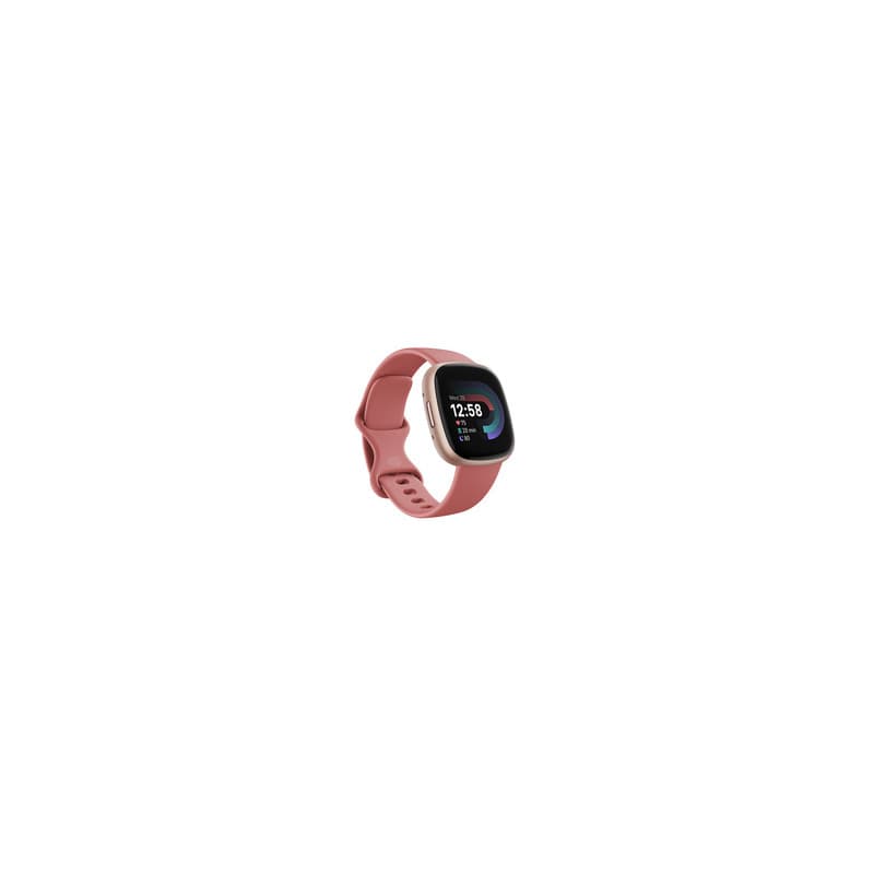 Fitbit Versa 4 Numérique Écran tactile Rose GPS (satellite)