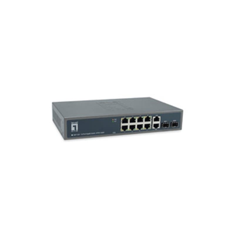 LevelOne GEP-1221 commutateur réseau Non-géré Gigabit Ethernet (10/100/1000) Connexion Ethernet, supportant l'alimentati