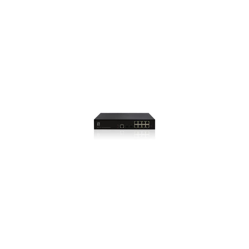LevelOne GEL-1061 commutateur réseau Géré L2 Gigabit Ethernet (10/100/1000) Noir