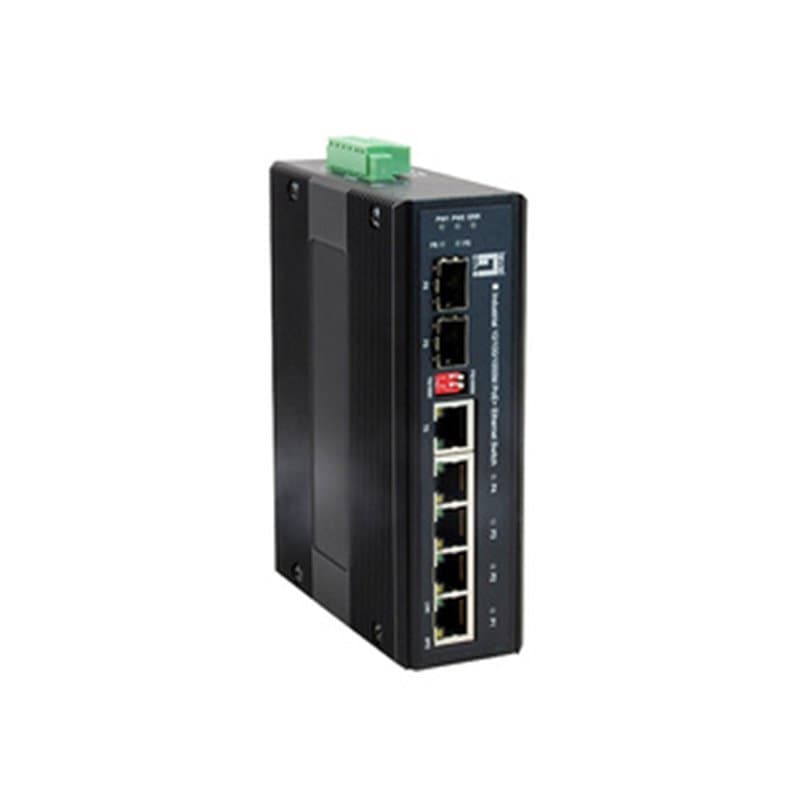 LevelOne IES-0610 commutateur réseau Gigabit Ethernet (10/100/1000) Connexion Ethernet, supportant l'alimentation via ce
