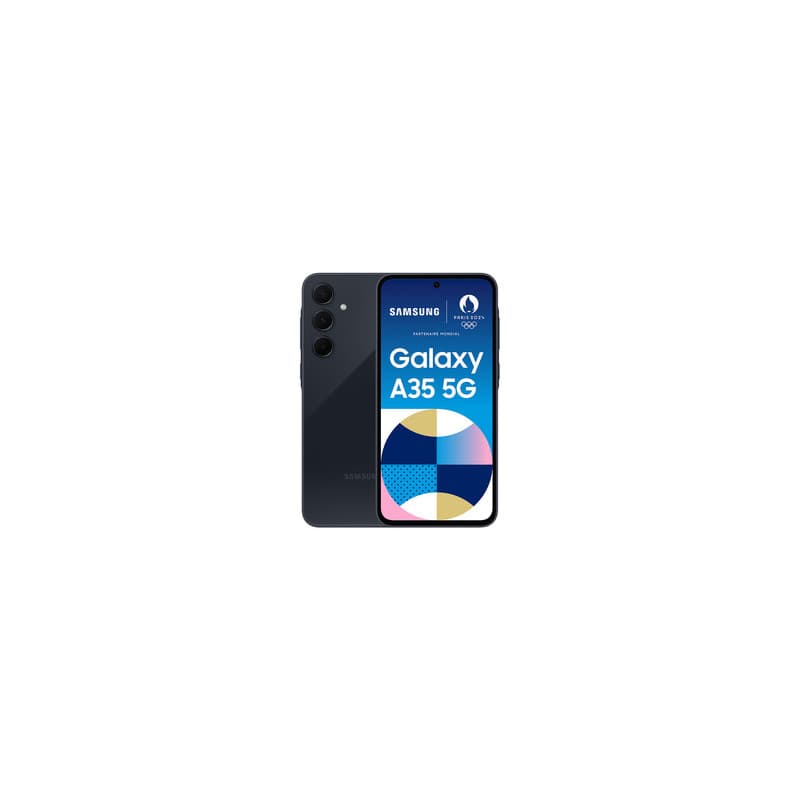 Samsung Galaxy A35 5G 16,8 cm (6.6") Double SIM hybride Android 14 USB Type-C 6 Go 128 Go 5000 mAh Marine
