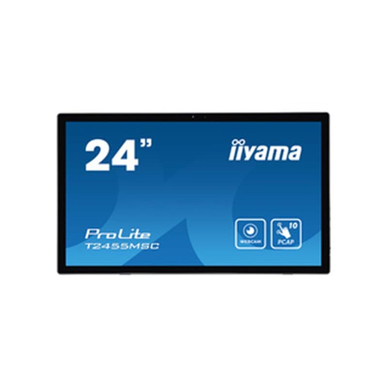 iiyama T2455MSC-B1 affichage de messages Panneau plat de signalisation numérique 61 cm (24") LED 400 cd/m² Full HD Noir