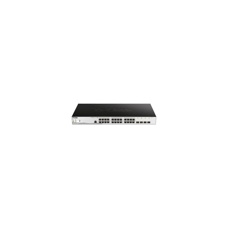 D-Link DGS-1210-28P/ME/E commutateur réseau Géré L2/L3 Gigabit Ethernet (10/100/1000) Connexion Ethernet, supportant l'a