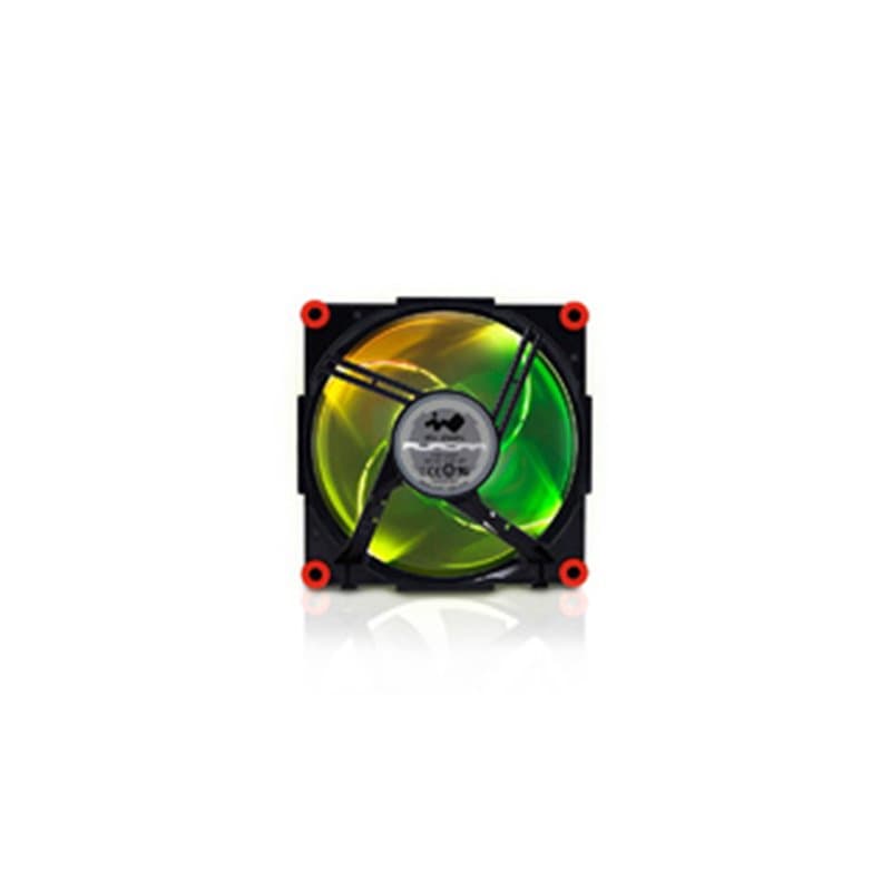 In Win AURORA Boitier PC Ventilateur 12 cm Noir, Rouge 1 pièce(s)