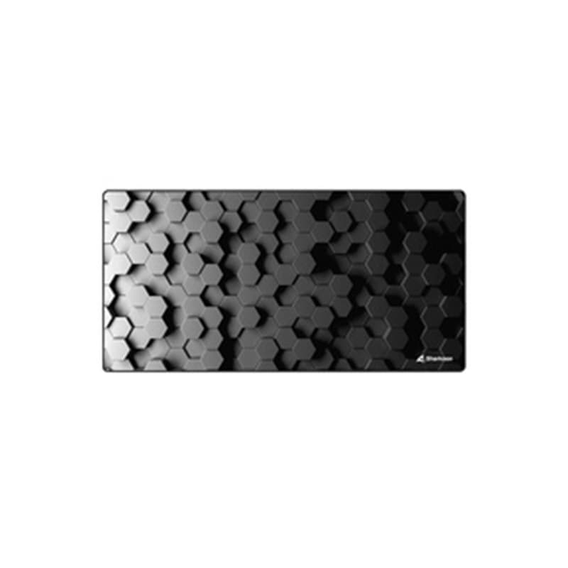 Sharkoon SKILLER SGP30 Big Hex Tapis de souris de jeu Noir