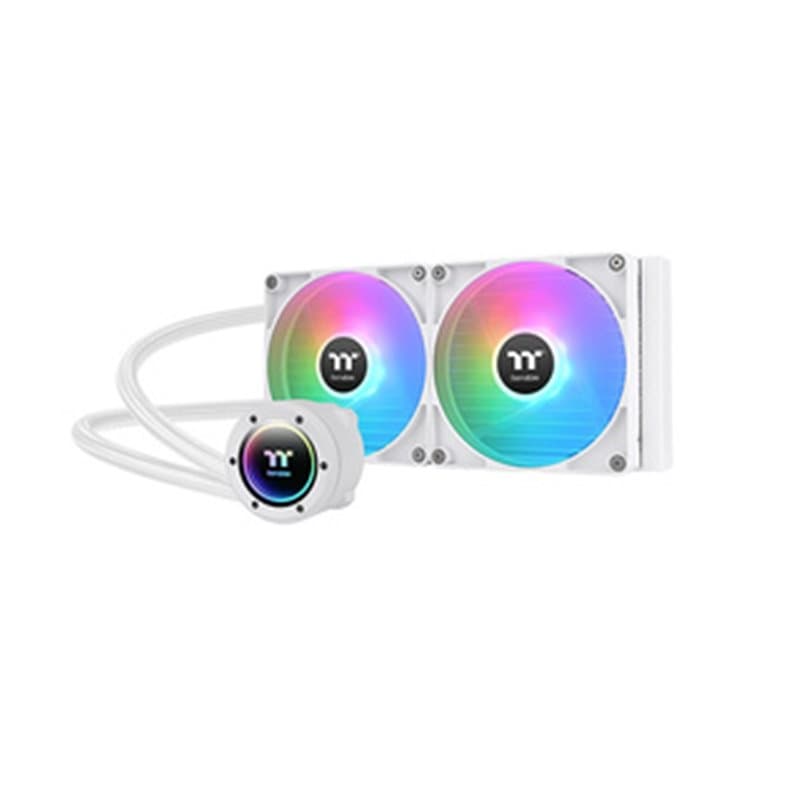 Thermaltake CL-W377-PL14SW-A système de refroidissement dordinateur Boitier PC Refroidisseur de liquide tout-en-un 14 cm