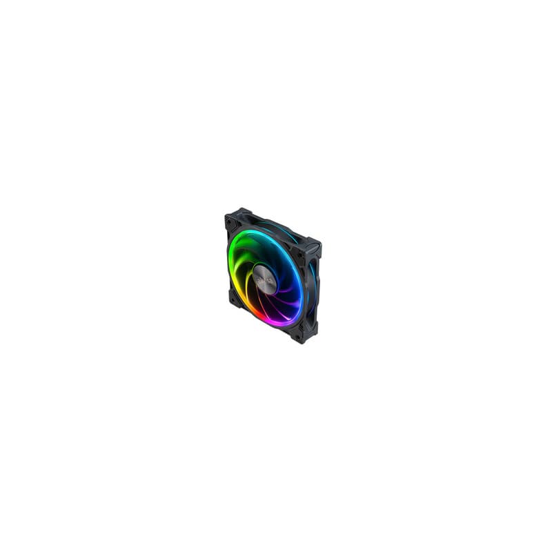 Akasa SOHO AR Boitier PC Ventilateur 12 cm Noir, Transparent 1 pièce(s)
