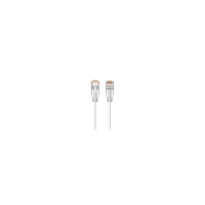 Ubiquiti UACC-Cable-Patch-EL-0.15M-W câble de réseau Translucide, Blanc 0,15 m Cat6