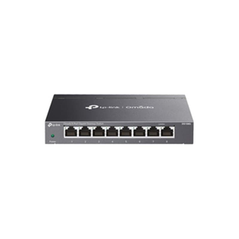 TP-Link Omada DS108G commutateur réseau Non-géré Gigabit Ethernet (10/100/1000) Noir