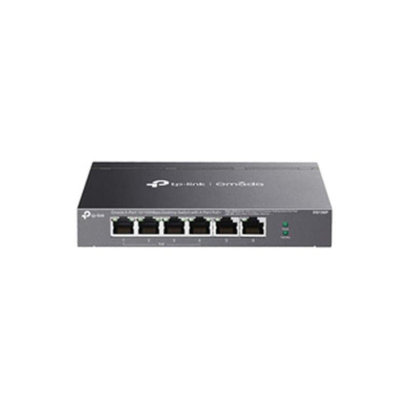 TP-Link Omada DS106P commutateur réseau Non-géré Fast Ethernet (10/100) Connexion Ethernet, supportant l'alimentation vi