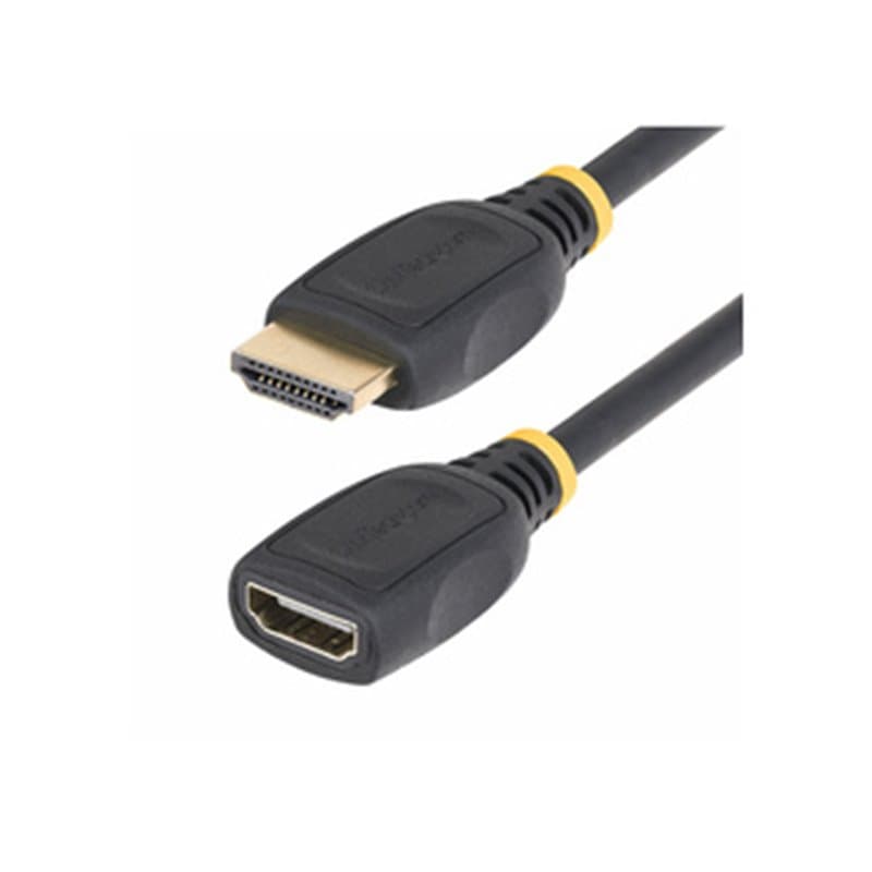 StarTech.com Câble d'Extension HDMI 2.0 de 2 m, Câble HDMI Haut Débit, 4K 60Hz, Câble d'Extension HDMI Mâle vers Femelle