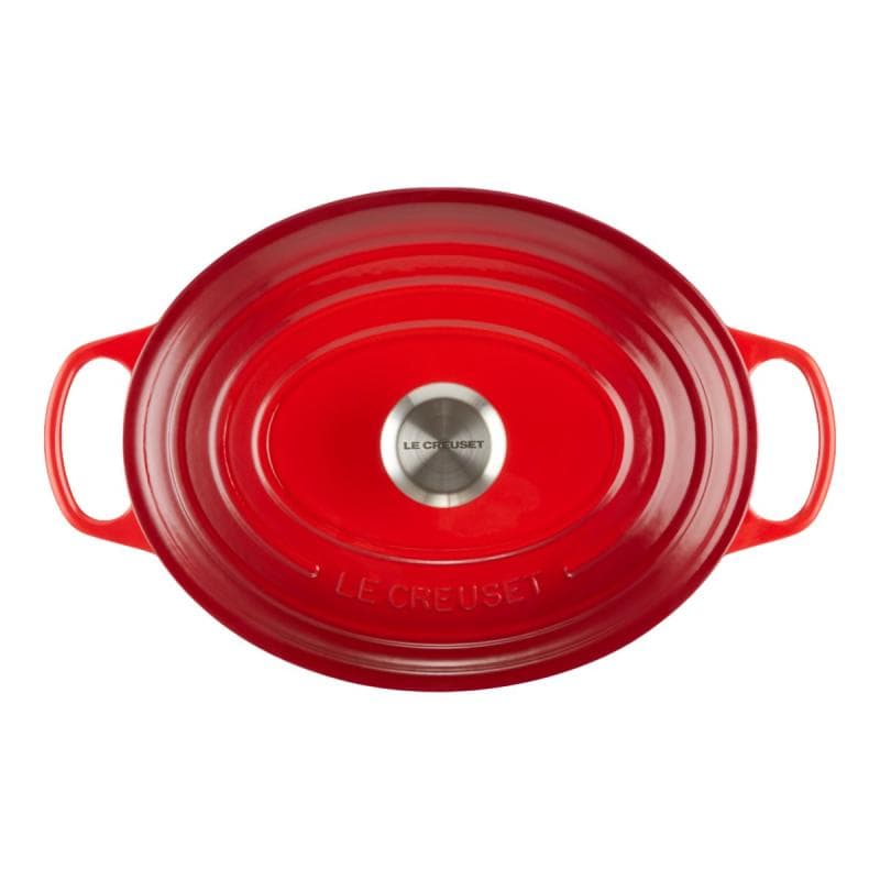 Le Creuset Rôti Signature ovale 27cm rouge four (21178270602430)