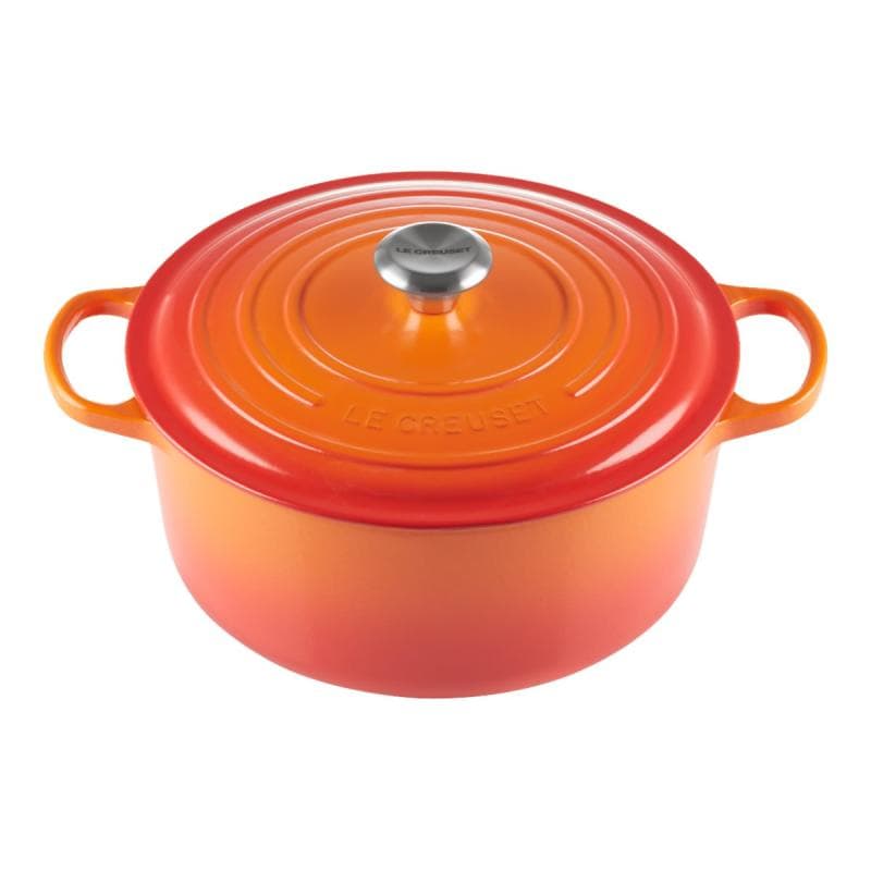Rôtissoire ronde Signature Le Creuset 28 cm rouge (21177280902430)