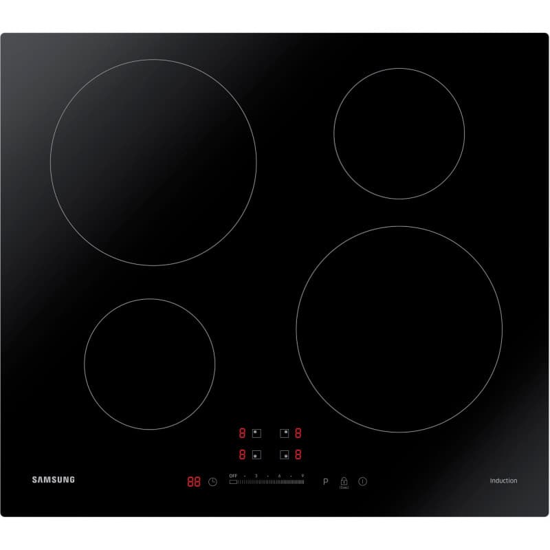 Samsung NZ64M3707AK Noir Intégré Plaque avec zone à induction 4 zone(s)