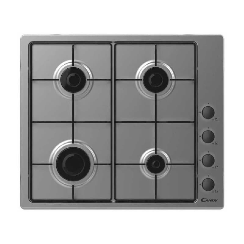 Candy Idea CHW6LBX Acier inoxydable Intégré Gaz 4 zone(s)