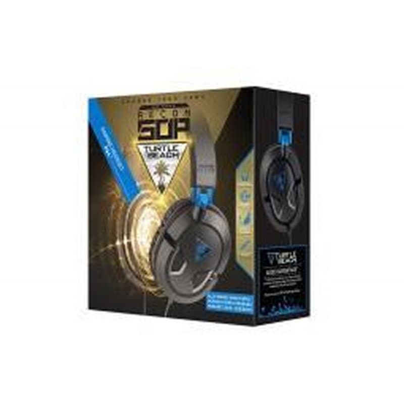 Turtle Beach Recon 50P Casque Avec fil Arceau Jouer Noir, Bleu