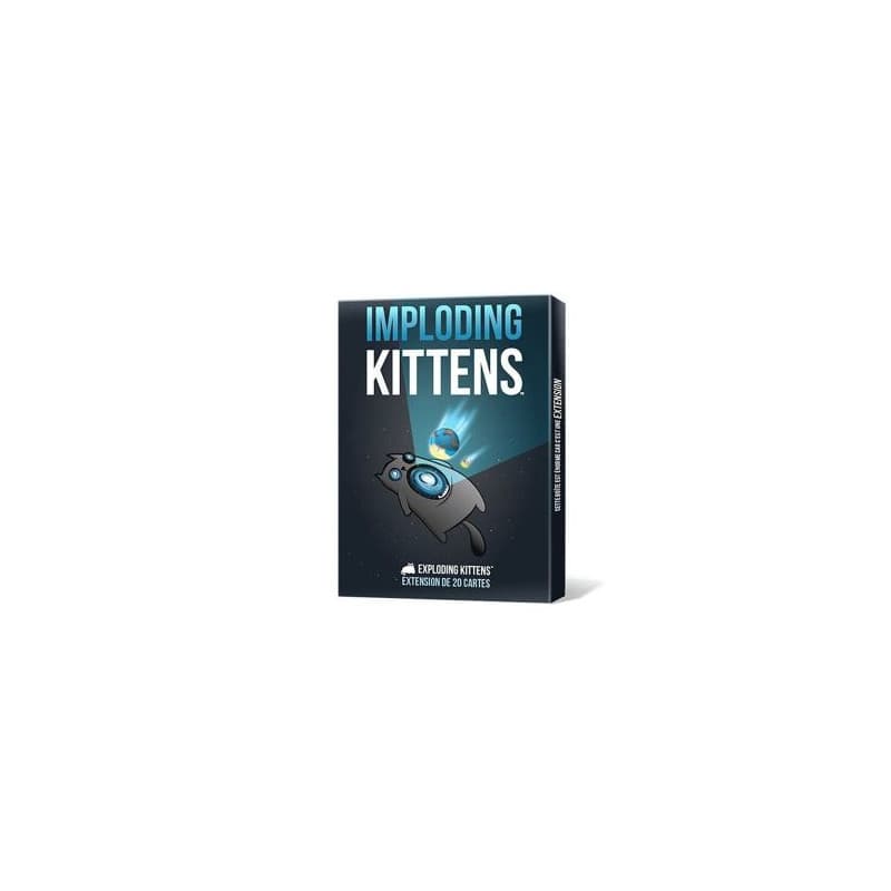 Jeu dambiance Asmodee Exploding kittens Imploding kittens extension