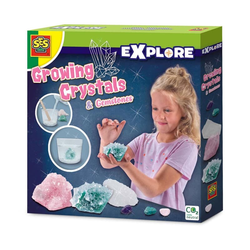SES Creative Explore Crée des cristaux et des pierres précieuses